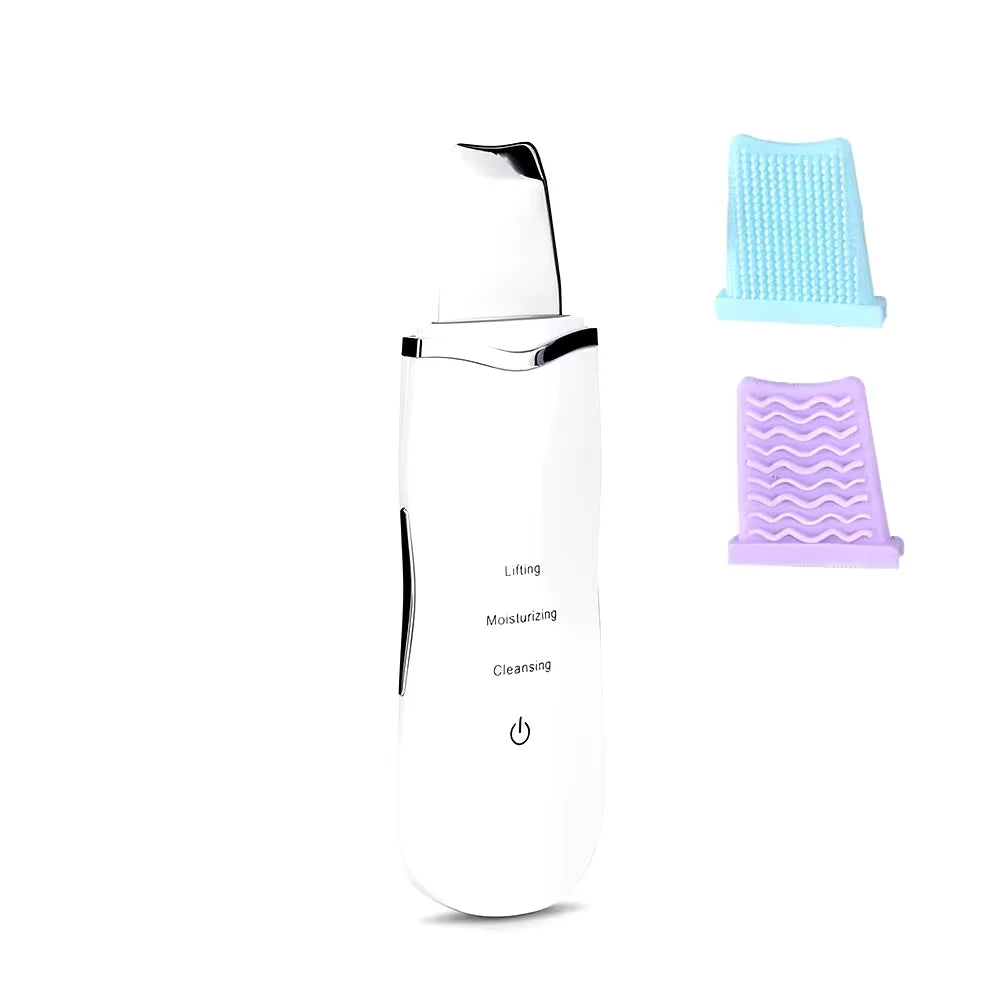 Electric Skin Scrubber for Deep Cleansing and Blackhead Removal with Lifting Ion Technology