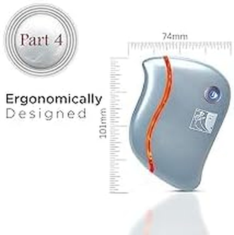 Electric Heated Gua Sha Facial Tool | Face Massager 4-In-1 Multiple Function Gua Sha Electric Massager Treatment for the Face and Neck for Women