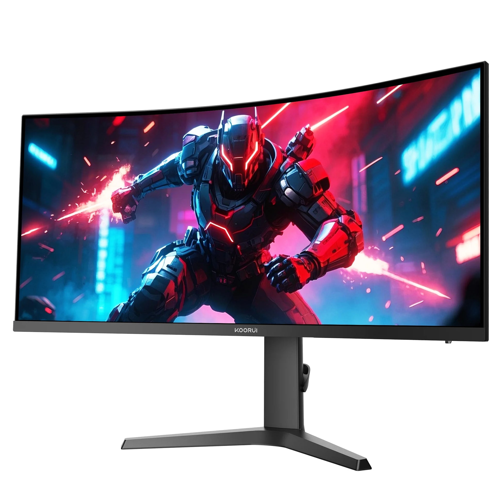 34'' WQHD Curved Gaming Monitor, 180Hz Ultrawide Monitor, 3440×1440P 1Ms(Mprt) HDR400, Black