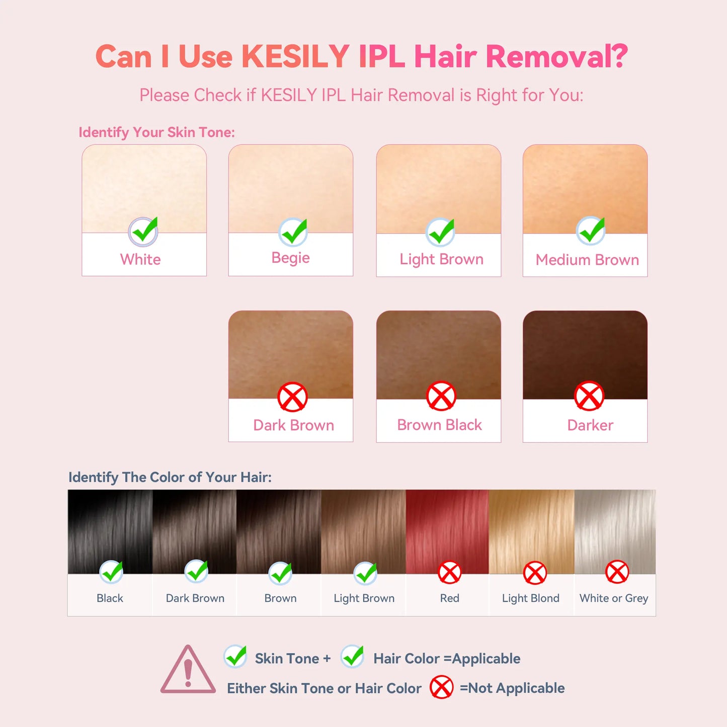 KESILY by OVUTEK Laser Hair Removal IPL for Women and Men, Sapphire Ice-Cooling, Nearly Painless and Permanent Hair Removal Device at Home Comfort